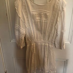 H&M fit and flare boho dress